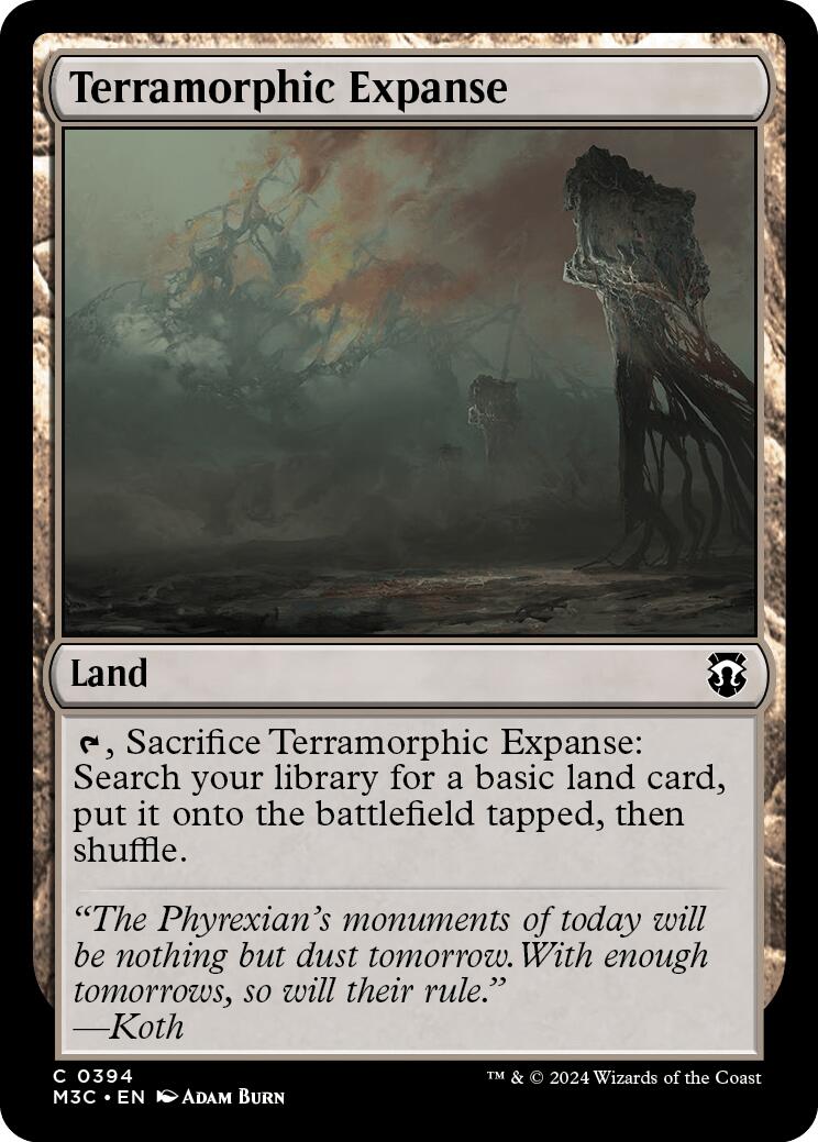 Terramorphic Expanse [Modern Horizons 3 Commander] | Pegasus Games WI