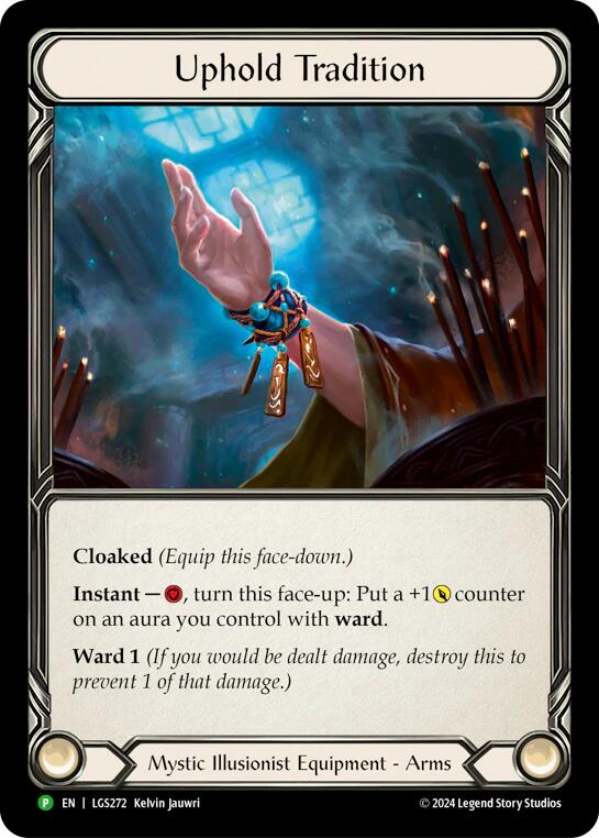 Uphold Tradition [LGS272] (Promo)  Rainbow Foil | Pegasus Games WI