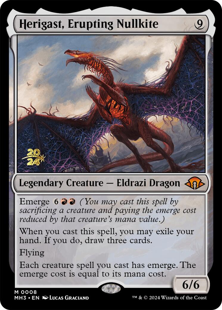 Herigast, Erupting Nullkite [Modern Horizons 3 Prerelease Promos] | Pegasus Games WI