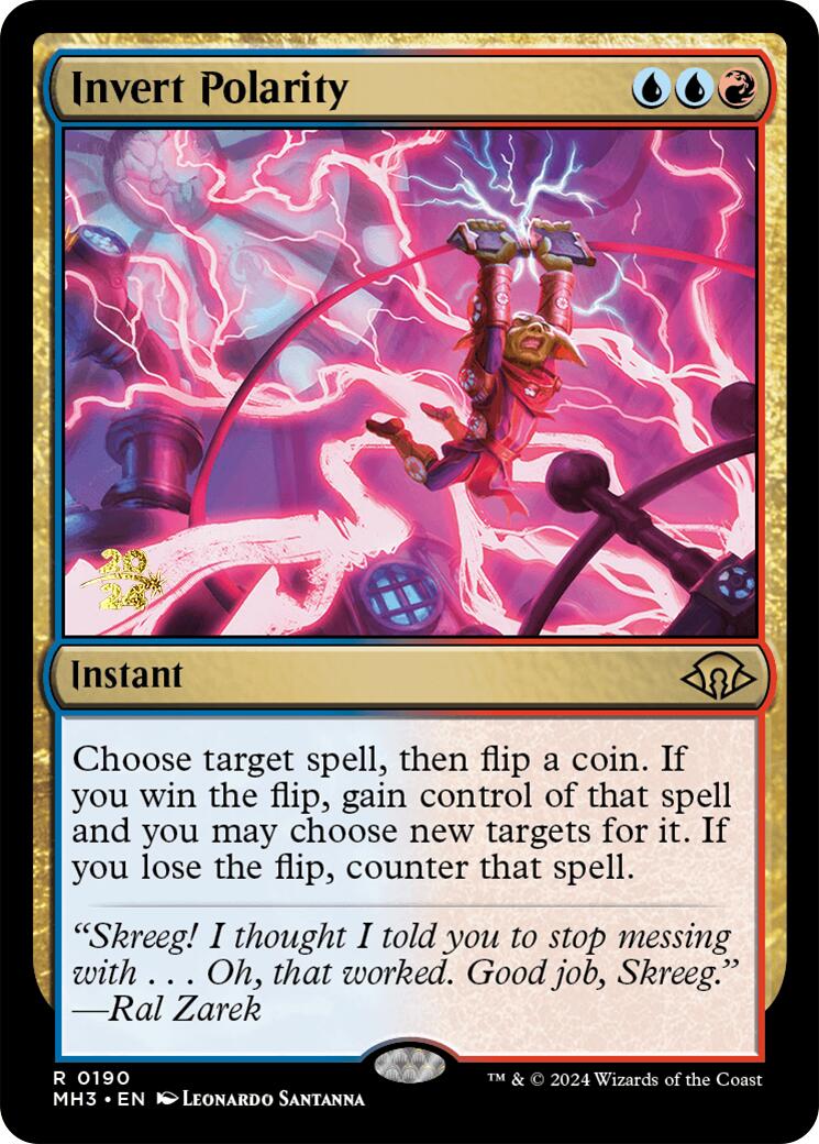 Invert Polarity [Modern Horizons 3 Prerelease Promos] | Pegasus Games WI