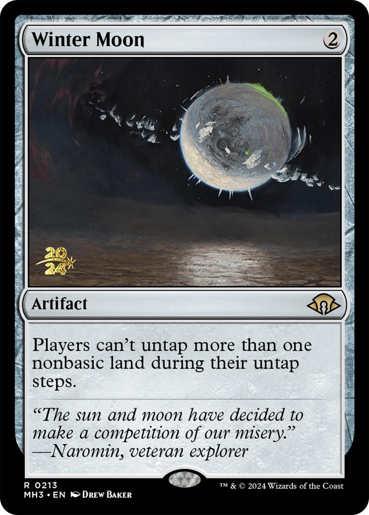 Winter Moon [Modern Horizons 3 Prerelease Promos] | Pegasus Games WI