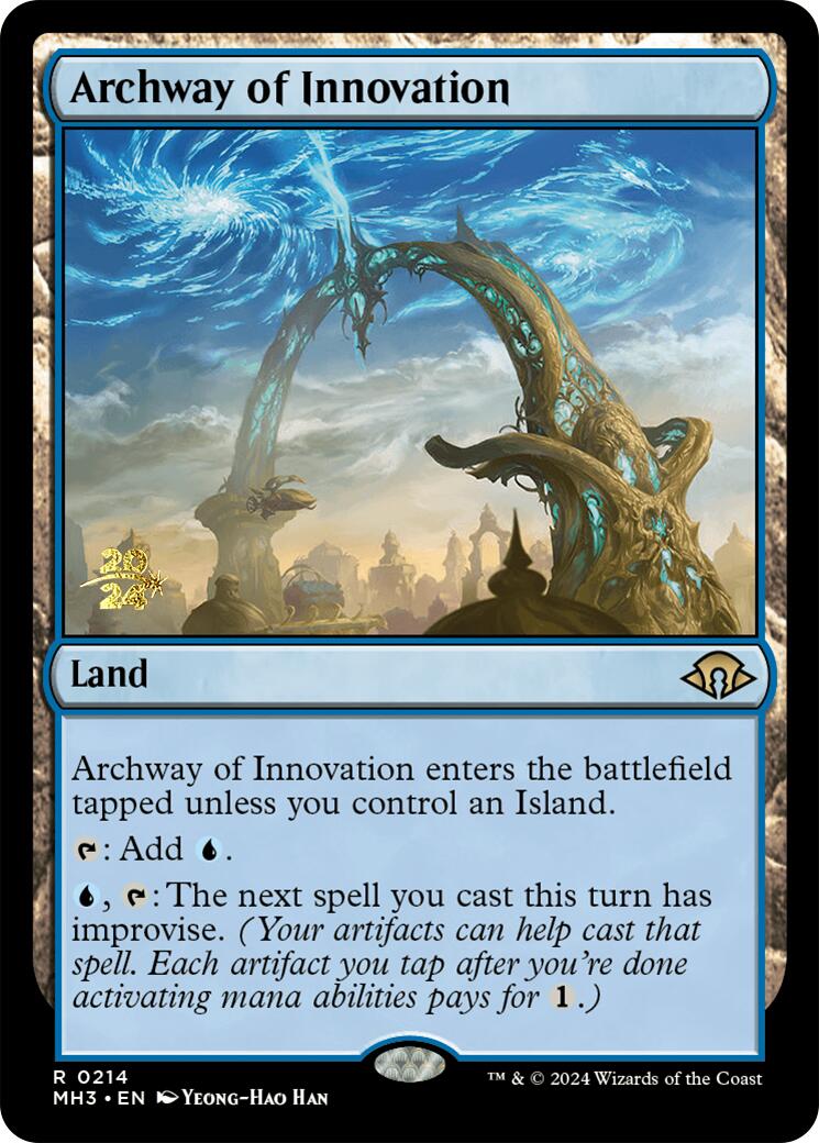 Archway of Innovation [Modern Horizons 3 Prerelease Promos] | Pegasus Games WI