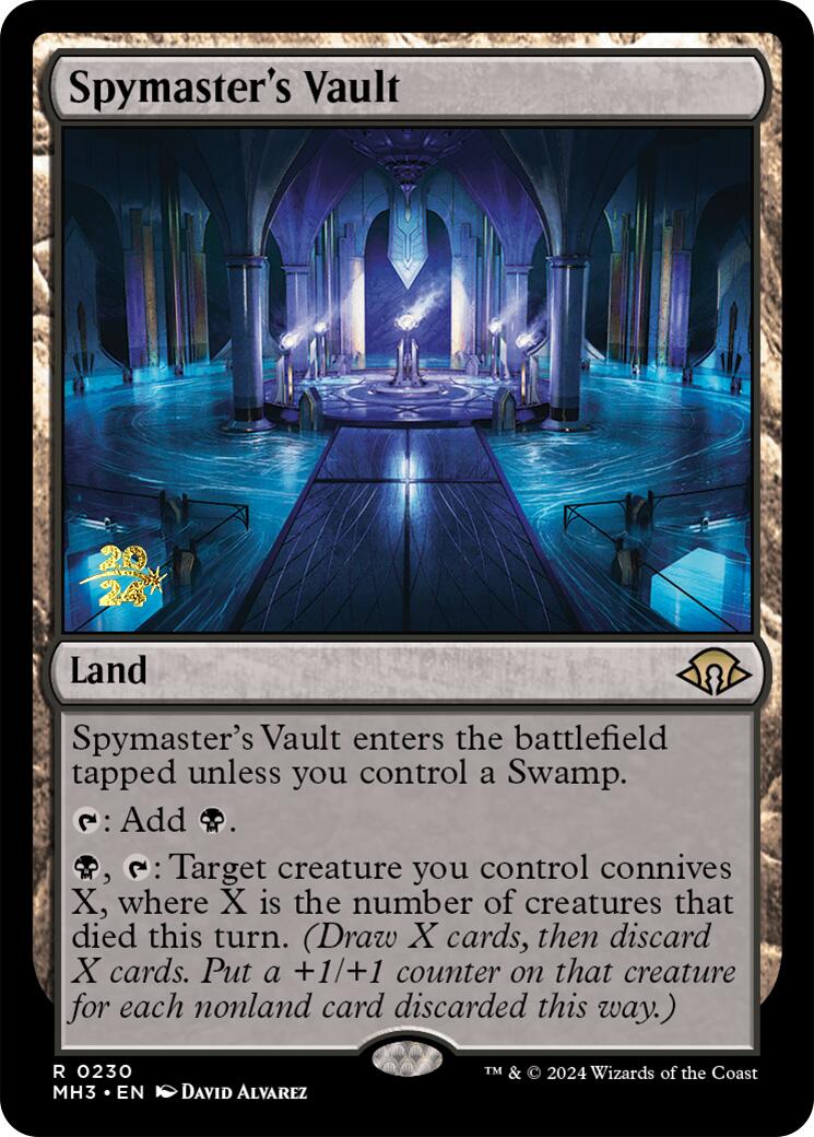 Spymaster's Vault [Modern Horizons 3 Prerelease Promos] | Pegasus Games WI