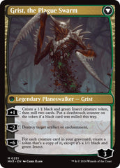 Grist, Voracious Larva [Modern Horizons 3 Prerelease Promos] | Pegasus Games WI