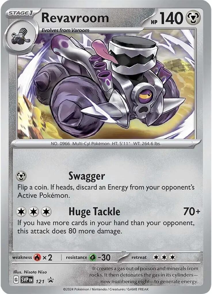 Revavroom (121) [Scarlet & Violet: Black Star Promos] | Pegasus Games WI