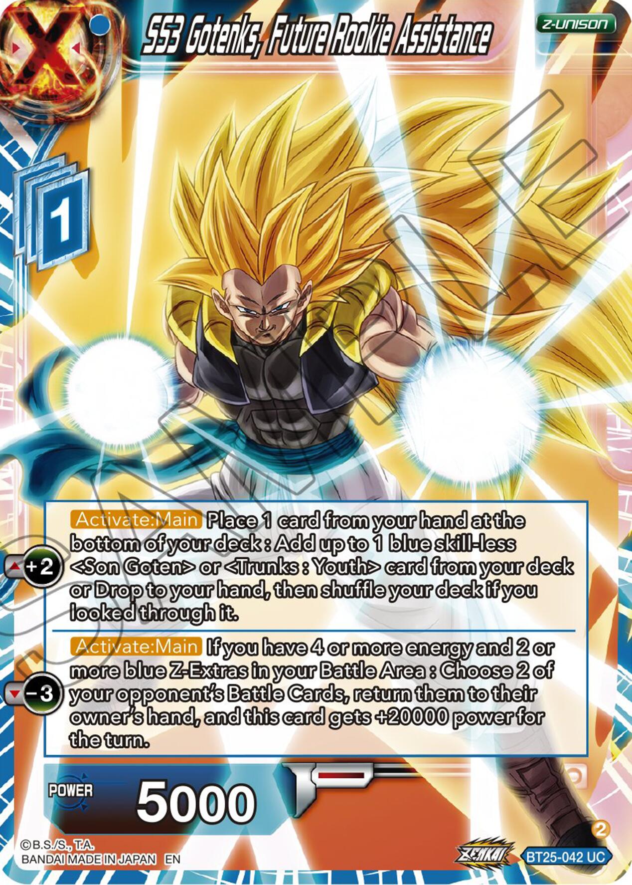 SS3 Gotenks, Future Rookie Assitance (BT25-042) [Legend of the Dragon Balls] | Pegasus Games WI