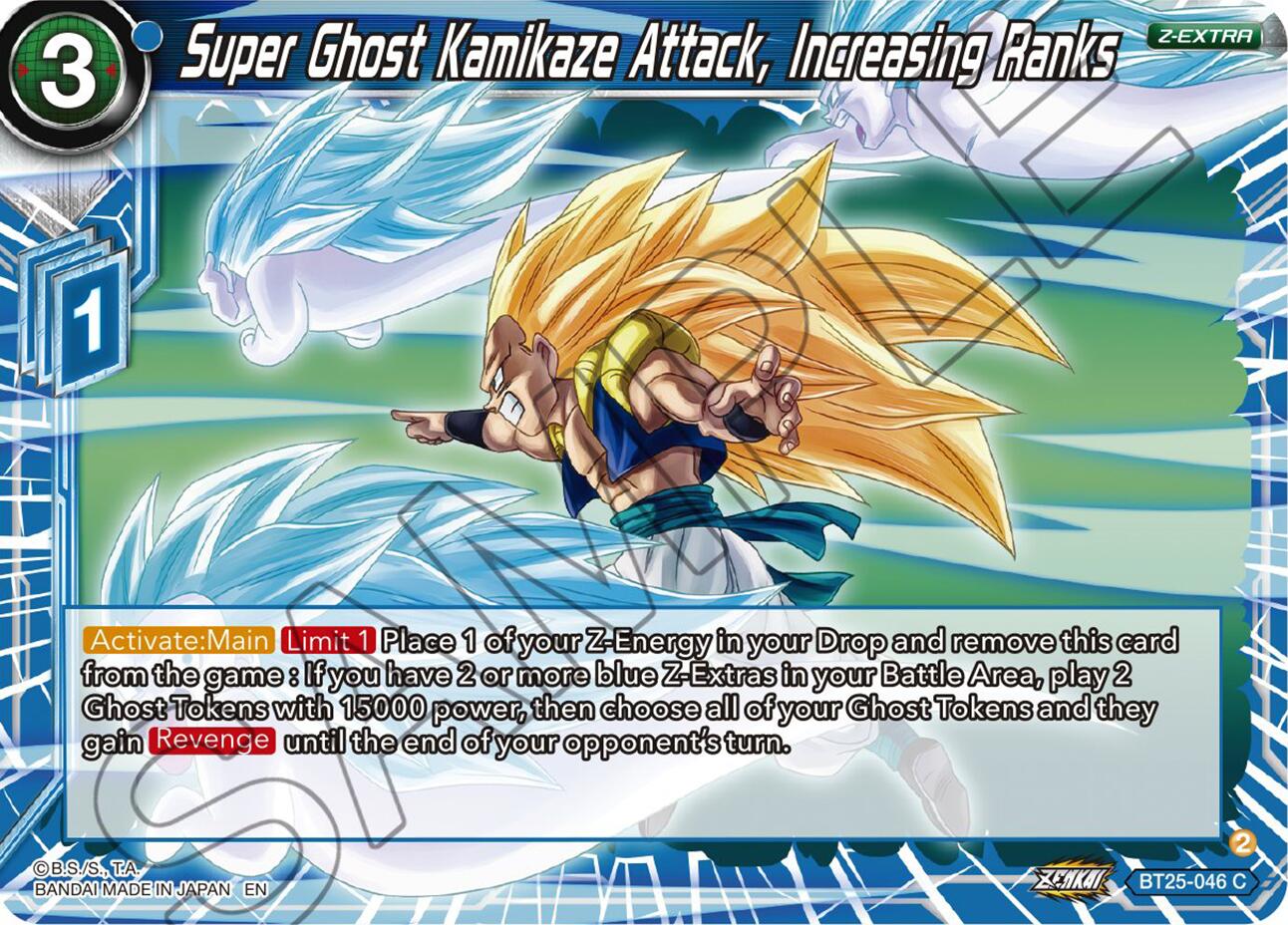 Super Ghost Kamikaze Attack, Increasing Ranks (BT25-046) [Legend of the Dragon Balls] | Pegasus Games WI