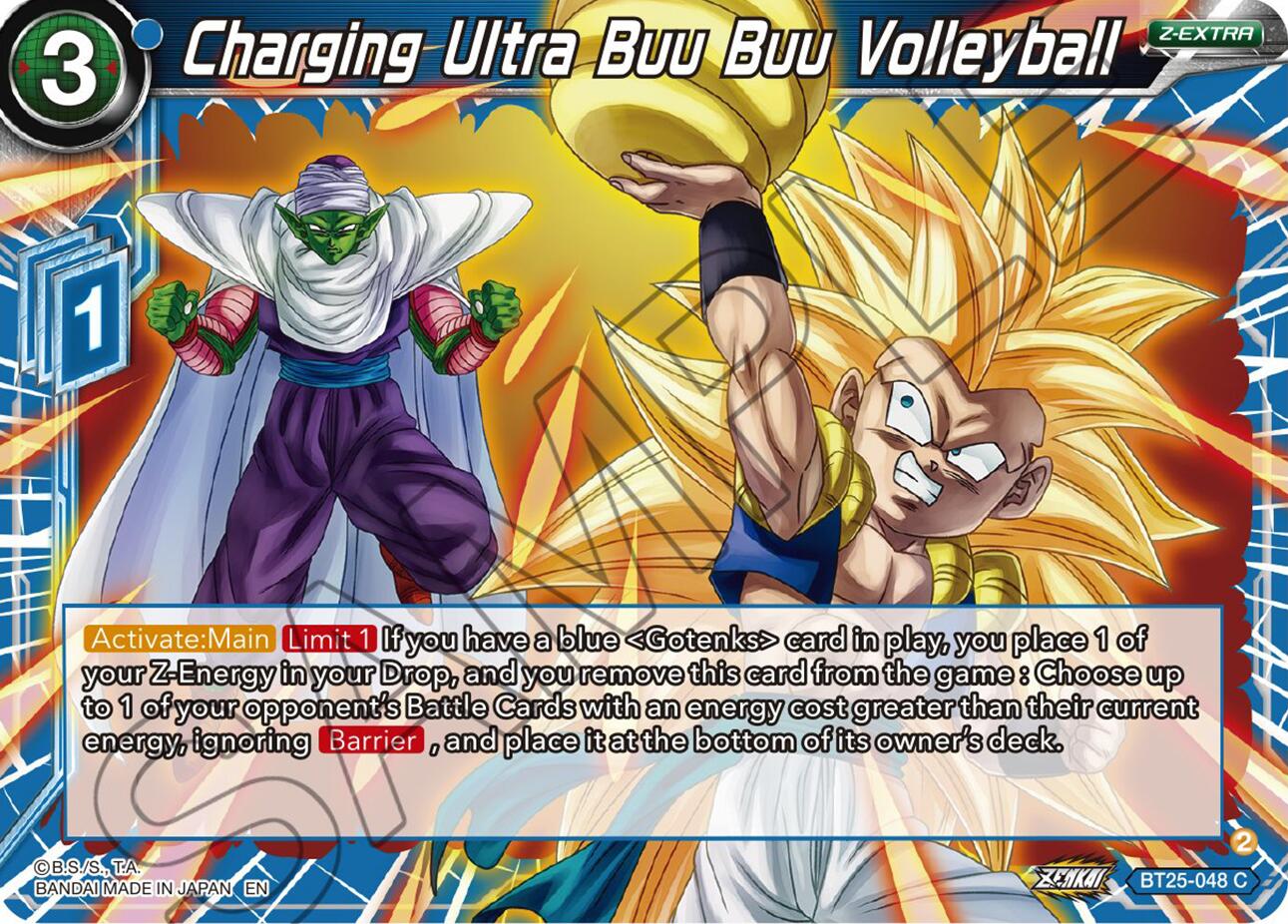 Charging Ultra Buu Buu Volleyball (BT25-048) [Legend of the Dragon Balls] | Pegasus Games WI