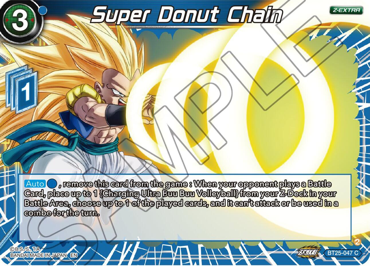 Super Donut Chain (BT25-047) [Legend of the Dragon Balls] | Pegasus Games WI