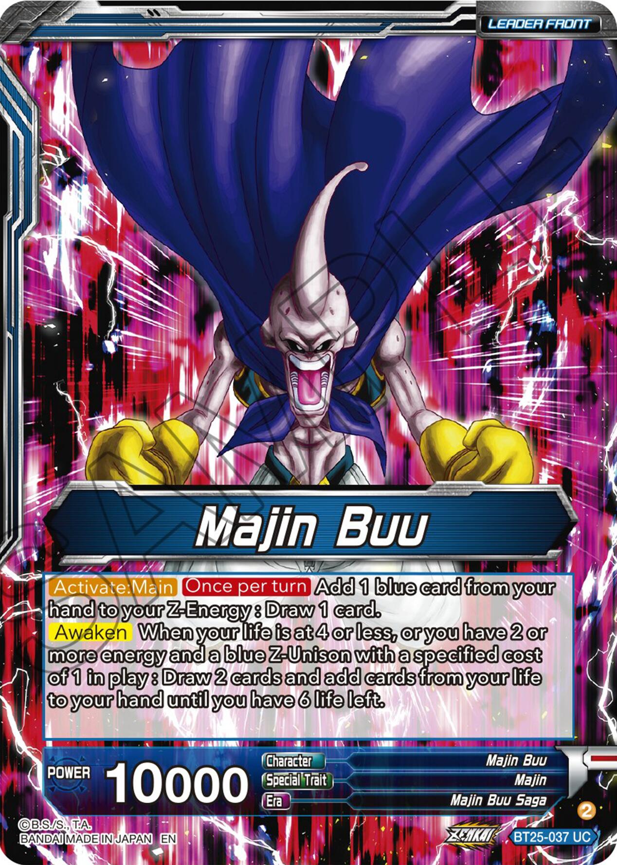 Majin Buu // Majin Buu, Shape-Shifter (BT25-037) [Legend of the Dragon Balls] | Pegasus Games WI