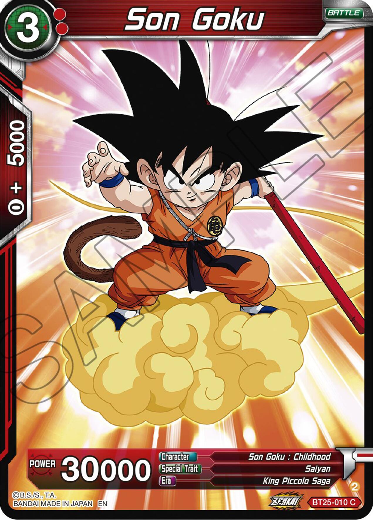 Son Goku (BT25-010) [Legend of the Dragon Balls] | Pegasus Games WI