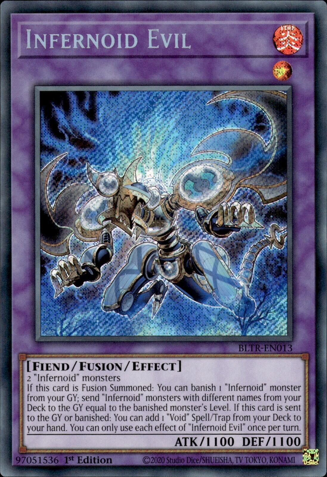 Infernoid Evil [BLTR-EN013] Secret Rare | Pegasus Games WI