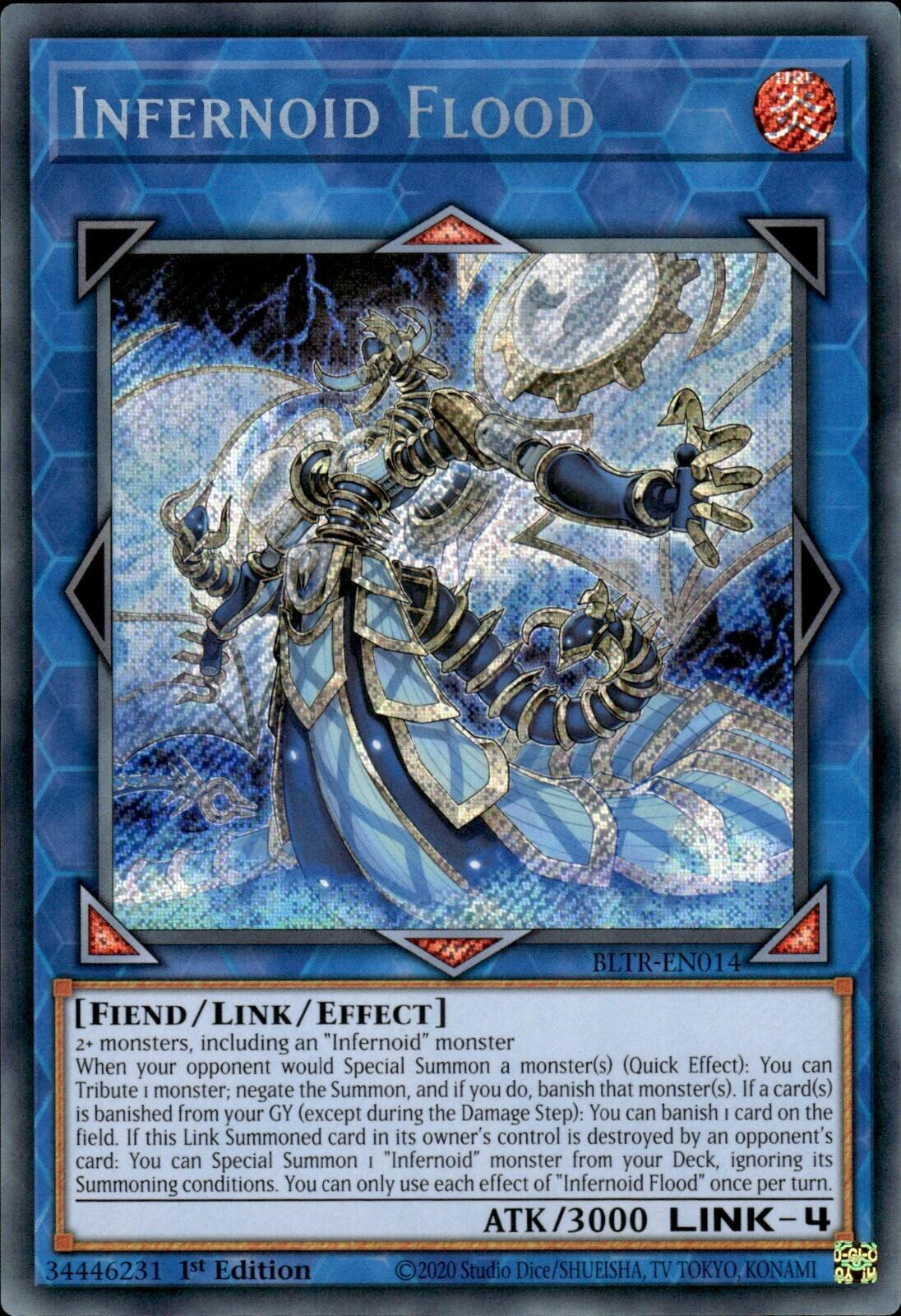 Infernoid Flood [BLTR-EN014] Secret Rare | Pegasus Games WI