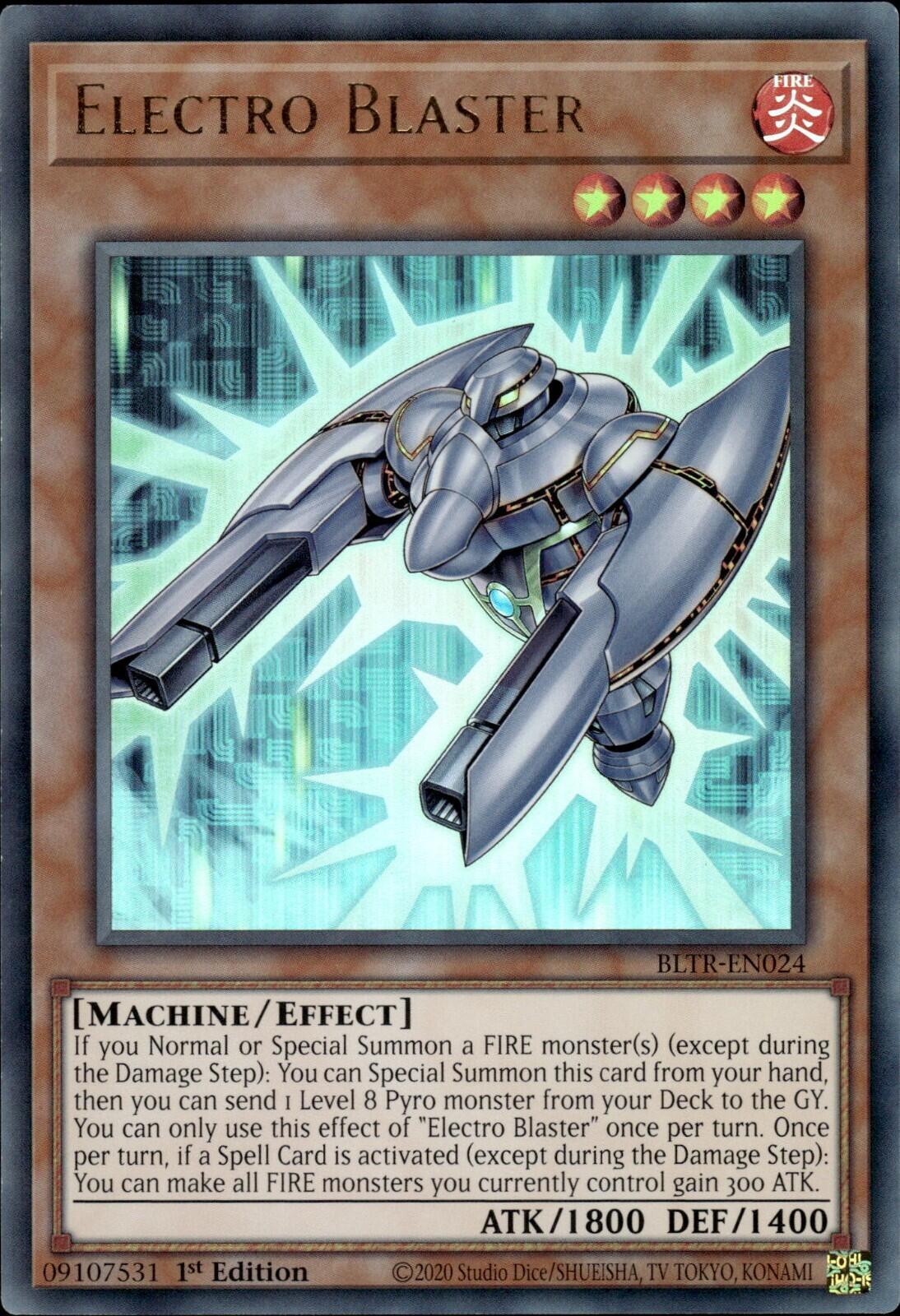 Electro Blaster [BLTR-EN024] Ultra Rare | Pegasus Games WI