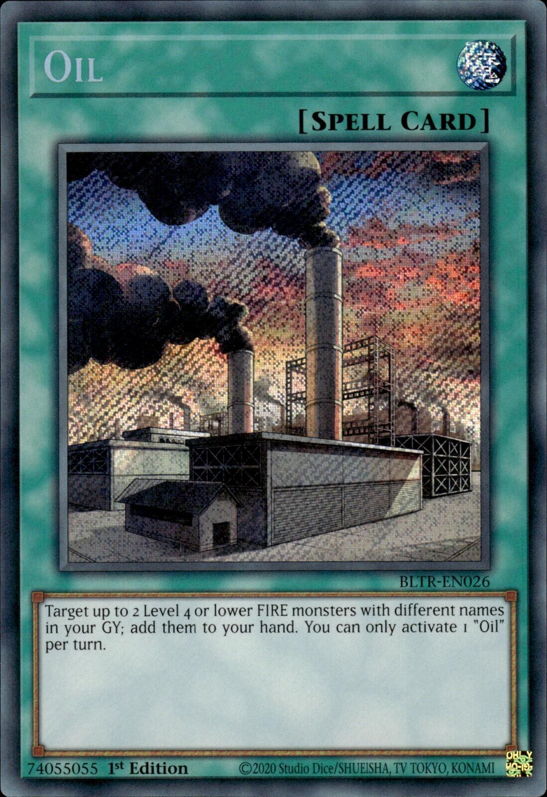 Oil [BLTR-EN026] Secret Rare | Pegasus Games WI