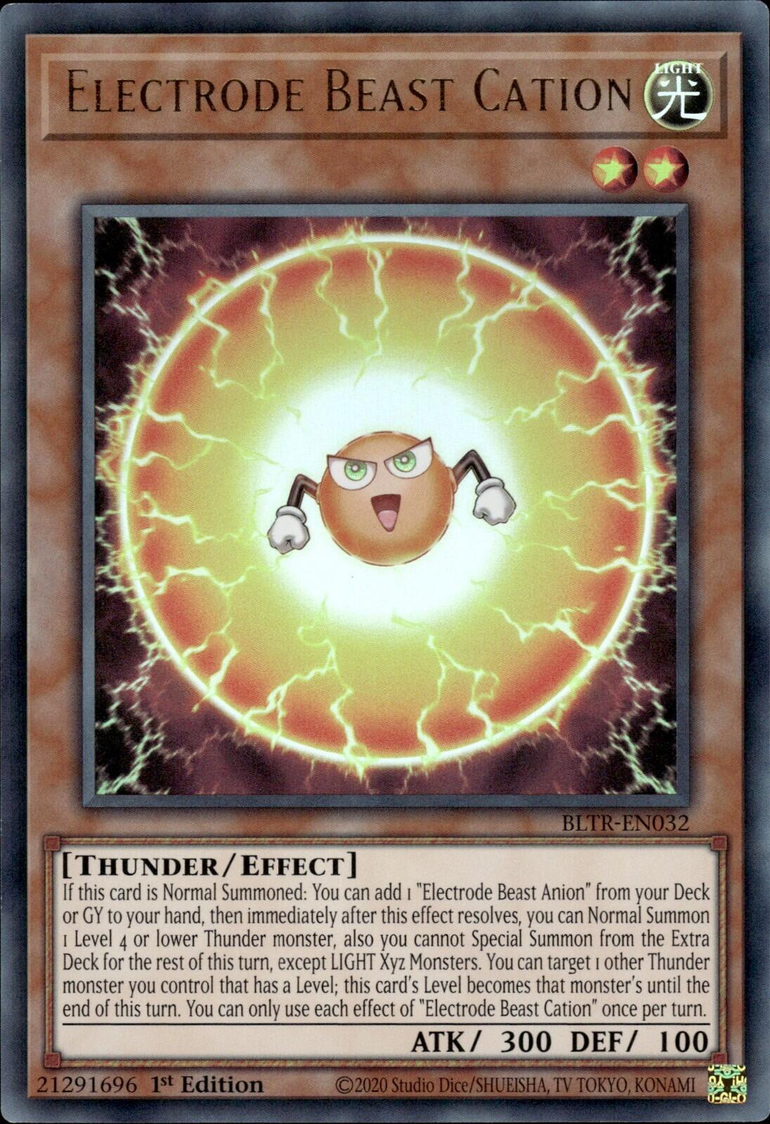 Electrode Beast Cation [BLTR-EN032] Ultra Rare | Pegasus Games WI
