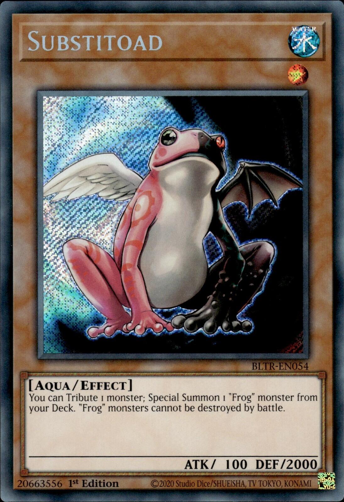 Substitoad [BLTR-EN054] Secret Rare | Pegasus Games WI