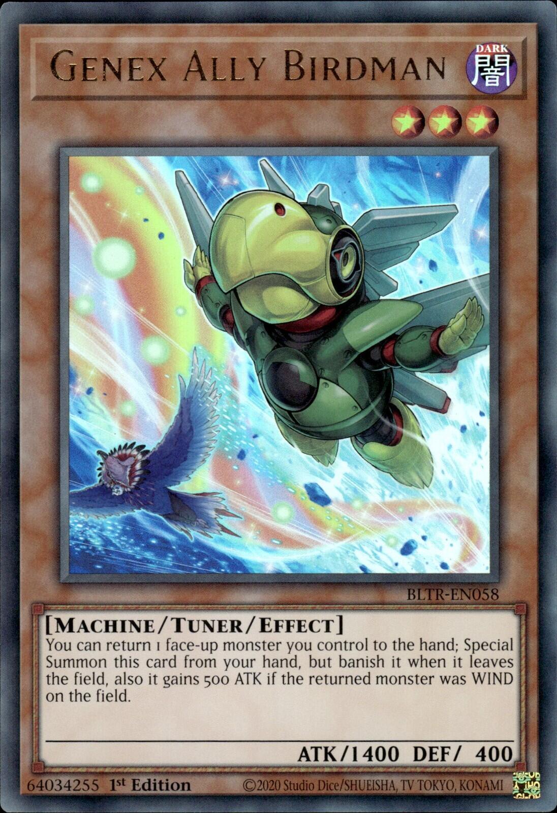 Genex Ally Birdman (Alternate Art) [BLTR-EN058] Ultra Rare | Pegasus Games WI