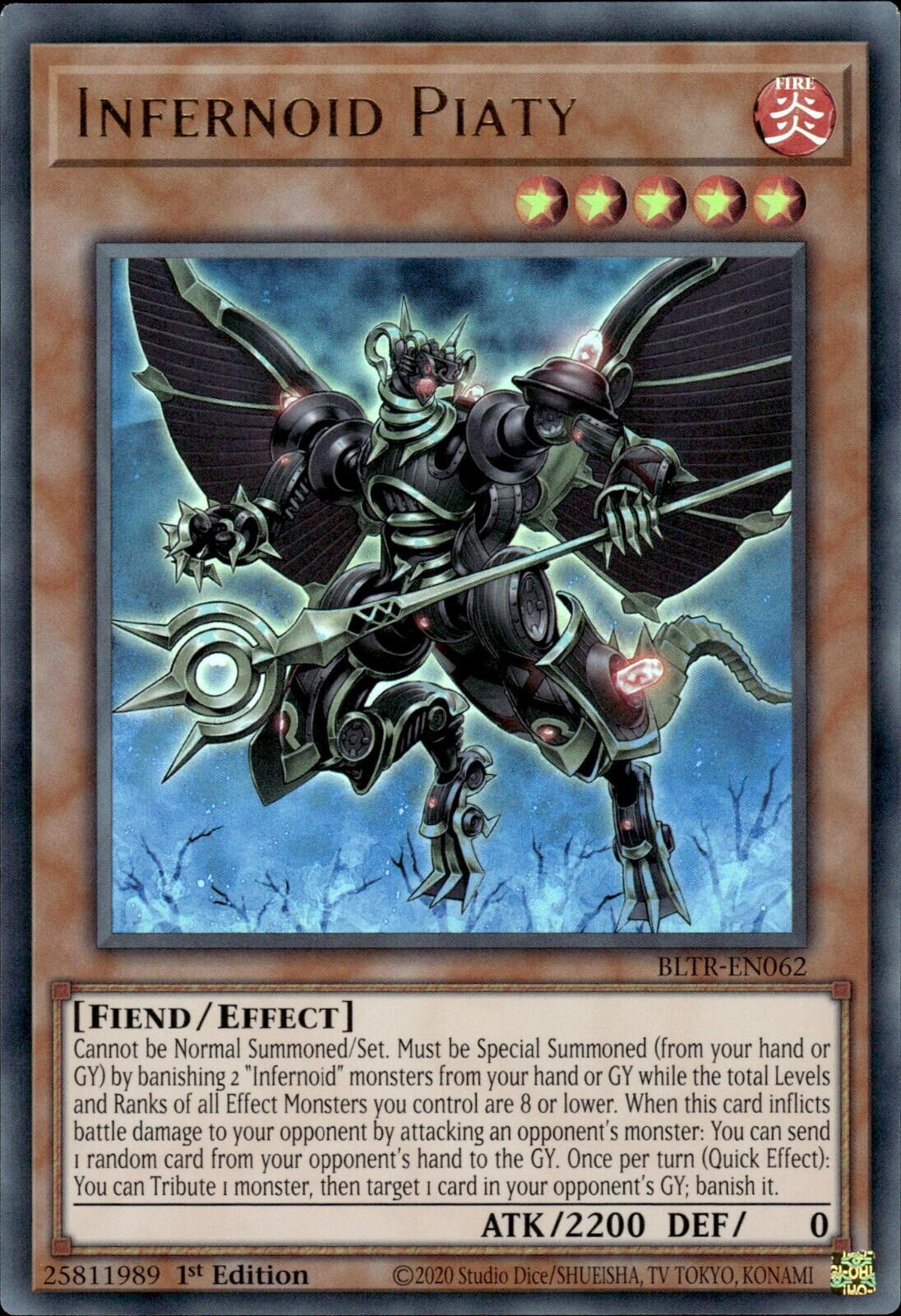 Infernoid Piaty [BLTR-EN062] Ultra Rare | Pegasus Games WI