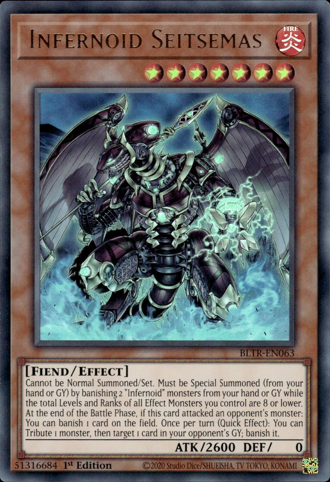 Infernoid Seitsemas [BLTR-EN063] Ultra Rare | Pegasus Games WI