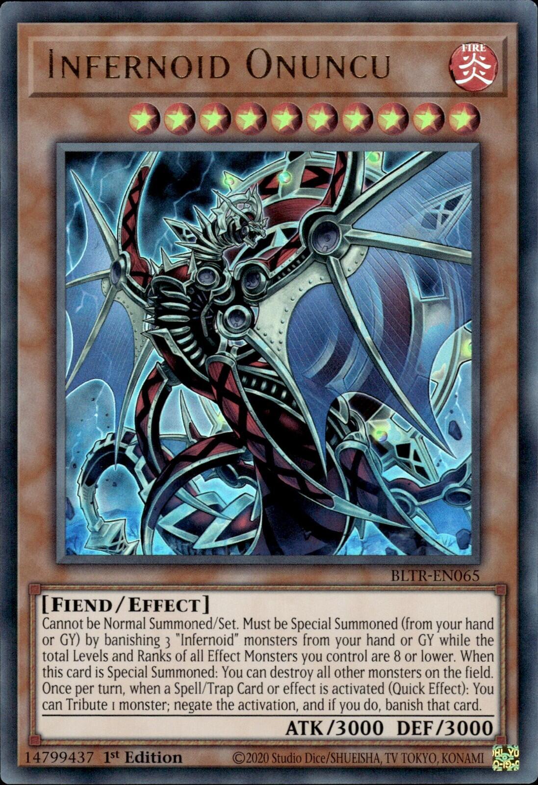 Infernoid Onuncu [BLTR-EN065] Ultra Rare | Pegasus Games WI