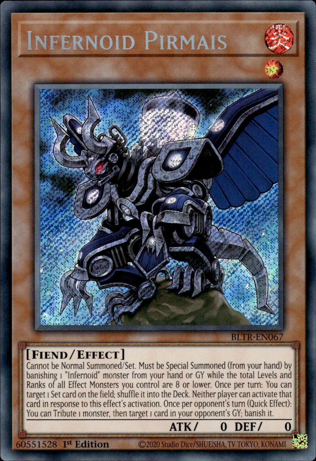 Infernoid Pirmais [BLTR-EN067] Secret Rare | Pegasus Games WI