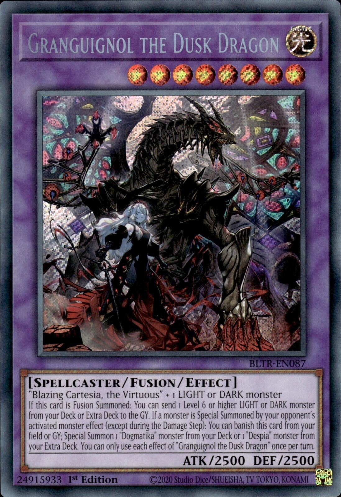 Granguignol the Dusk Dragon [BLTR-EN087] Secret Rare | Pegasus Games WI