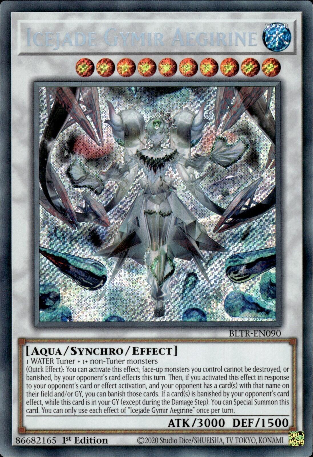 Icejade Gymir Aegirine [BLTR-EN090] Secret Rare | Pegasus Games WI