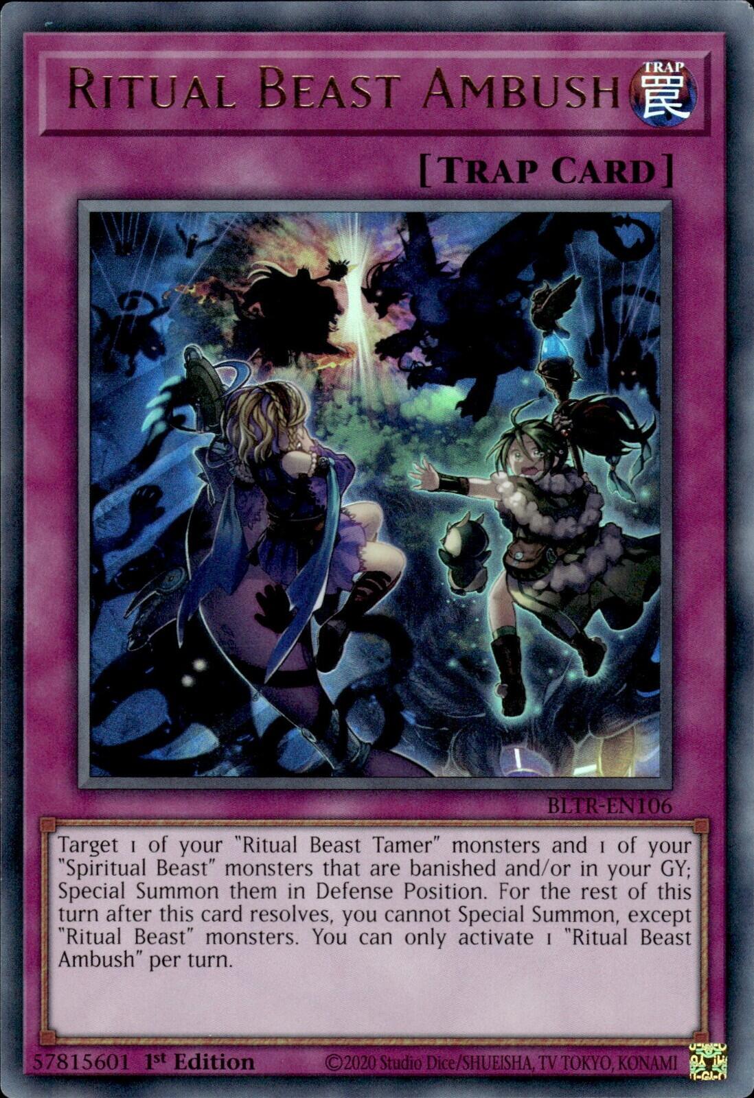 Ritual Beast Ambush [BLTR-EN106] Ultra Rare | Pegasus Games WI