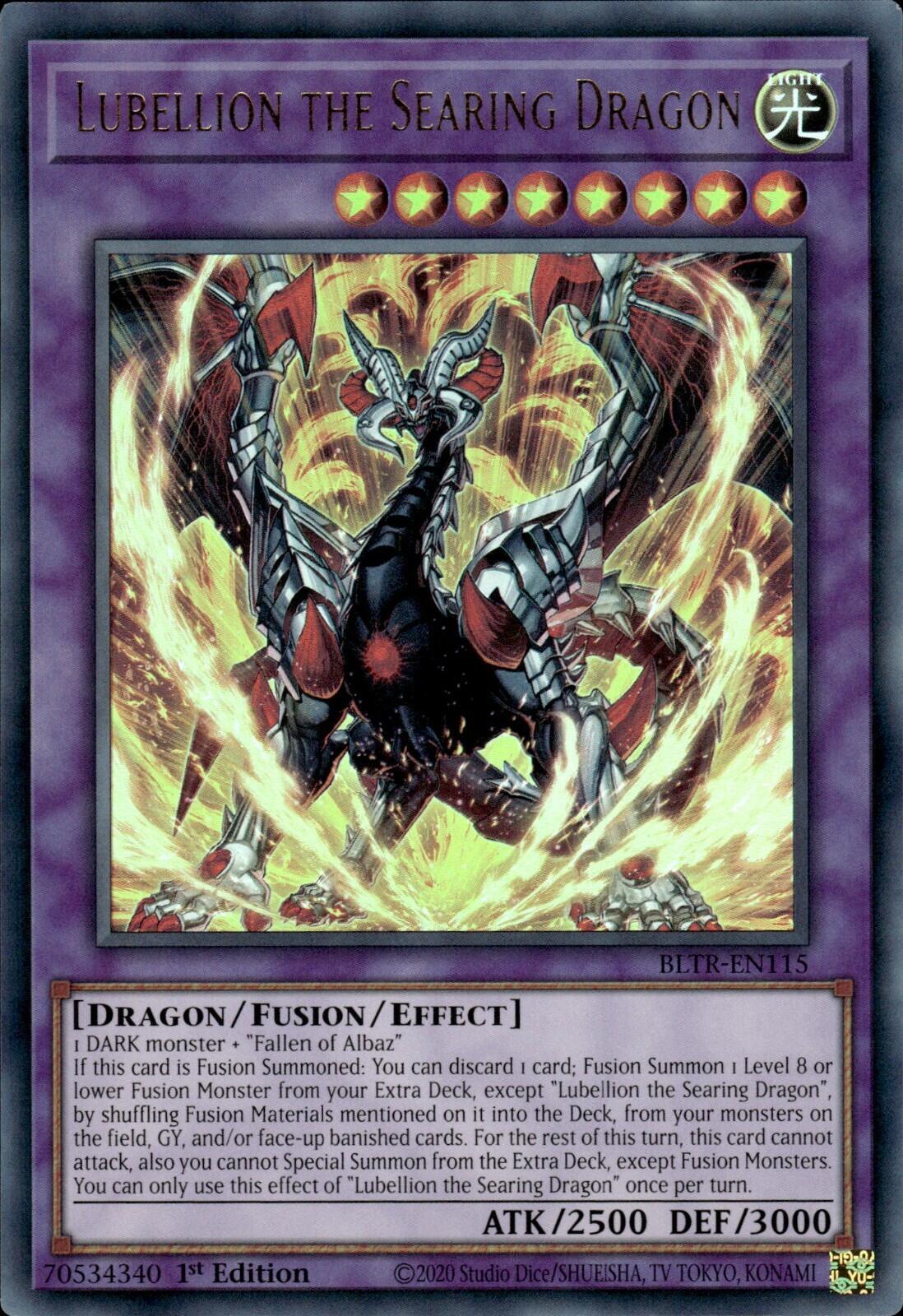 Lubellion the Searing Dragon [BLTR-EN115] Ultra Rare | Pegasus Games WI