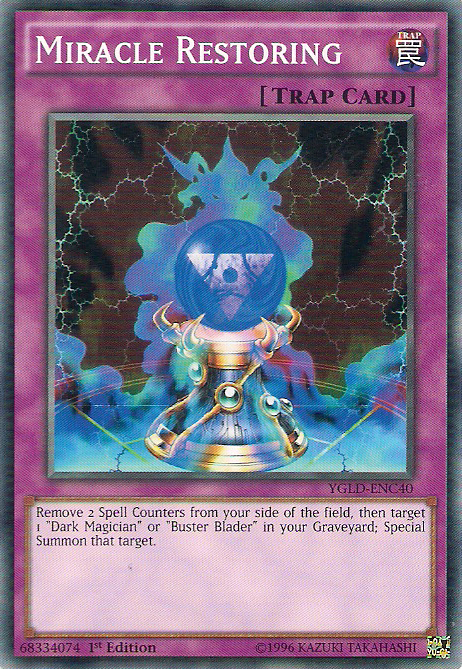 Miracle Restoring [YGLD-ENC40] Common | Pegasus Games WI