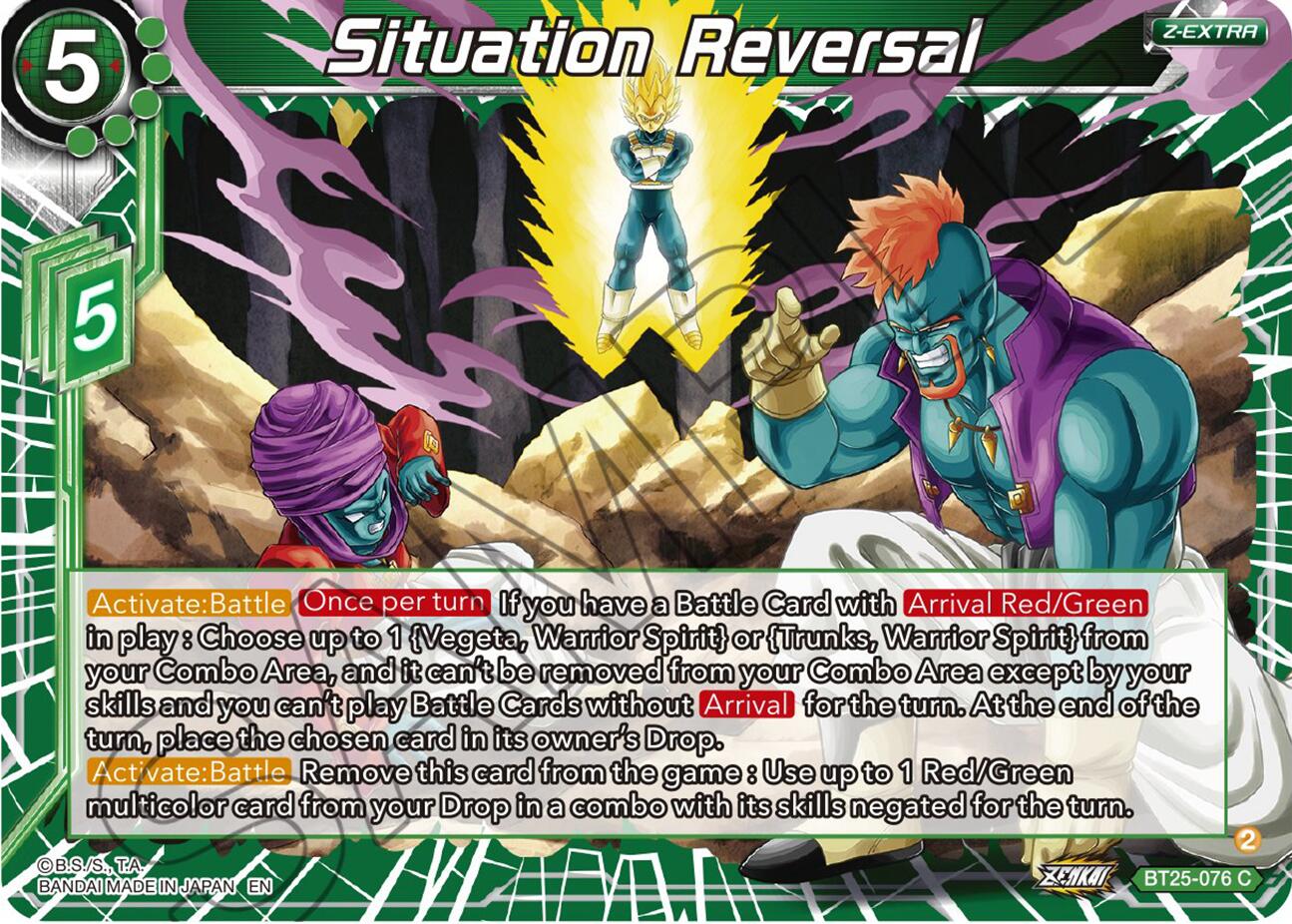 Situation Reversal (BT25-076) [Legend of the Dragon Balls] | Pegasus Games WI