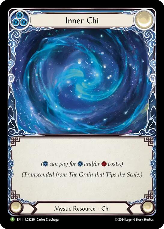 The Grain that Tips the Scale // Inner Chi [LGS289] (Promo)  Rainbow Foil | Pegasus Games WI