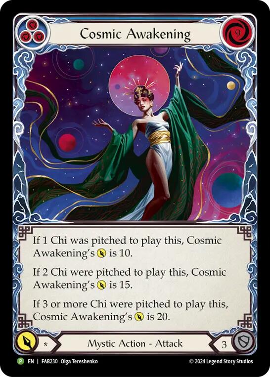 Cosmic Awakening [MST076] (Promo)  Cold Foil | Pegasus Games WI