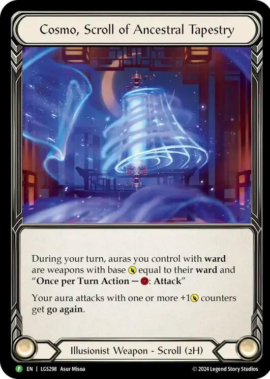 Cosmo, Scroll of Ancestral Tapestry [LGS298] (Promo)  Cold Foil | Pegasus Games WI