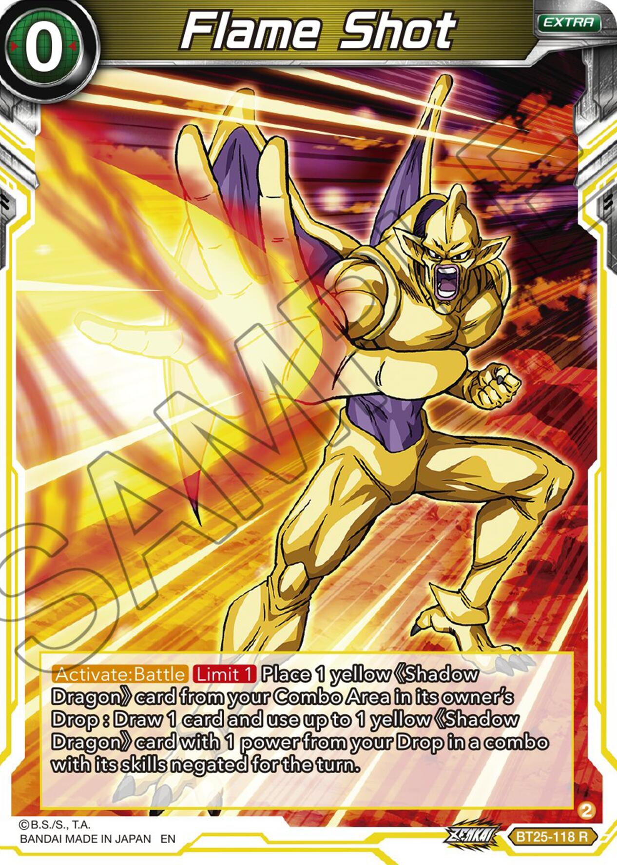 Flame Shot (BT25-118) [Legend of the Dragon Balls] | Pegasus Games WI