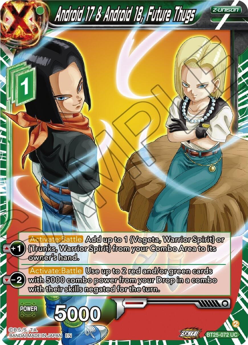 Android 17 & Android 18, Future Thugs (BT25-072) [Legend of the Dragon Balls] | Pegasus Games WI