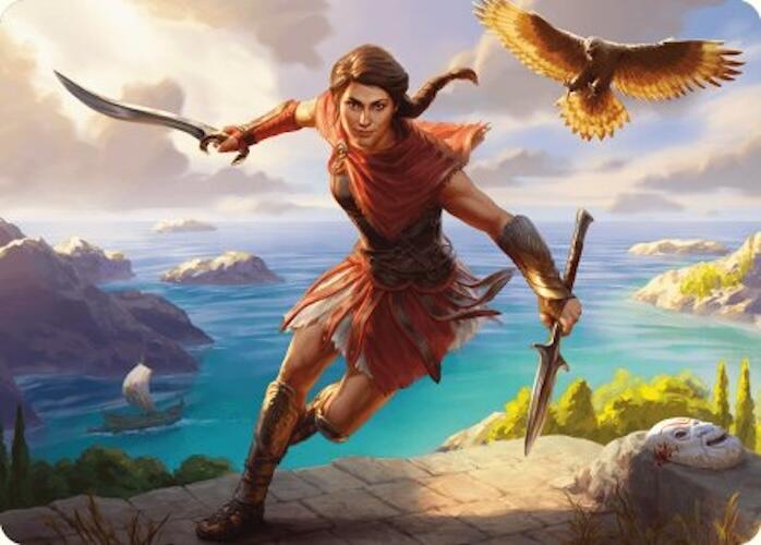 Kassandra, Eagle Bearer Art Card [Assassin's Creed Art Series] | Pegasus Games WI