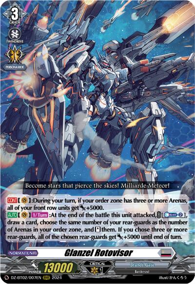 Glanzel Rotovisor (DZ-BT02/007EN) [Illusionless Strife] | Pegasus Games WI