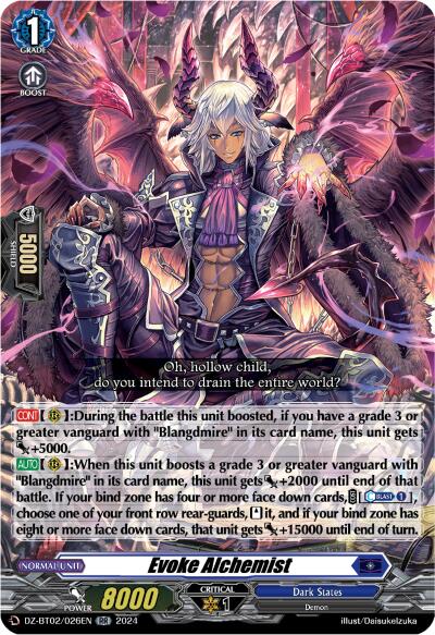 Evoke Alchemist (DZ-BT02/026EN) [Illusionless Strife] | Pegasus Games WI