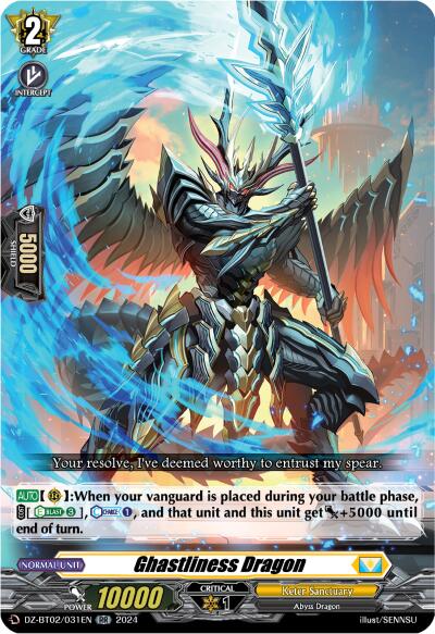 Ghastliness Dragon (DZ-BT02/031EN) [Illusionless Strife] | Pegasus Games WI