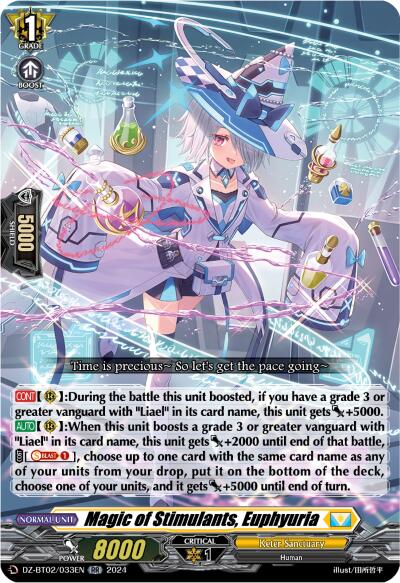 Magic of Stimulants, Euphyuria (DZ-BT02/033EN) [Illusionless Strife] | Pegasus Games WI