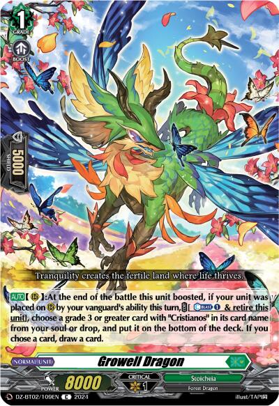 Growell Dragon (DZ-BT02/109EN) [Illusionless Strife] | Pegasus Games WI