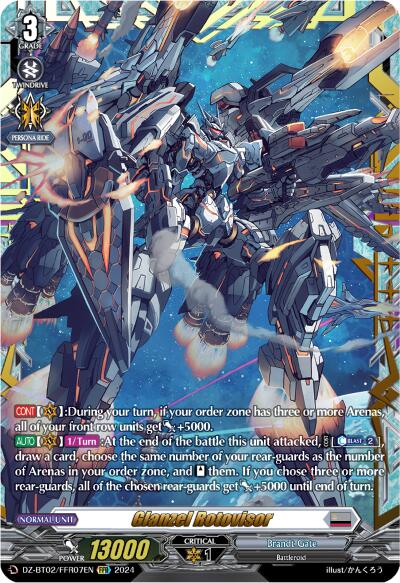 Glanzel Rotovisor (FFR) (DZ-BT02/FFR07EN) [Illusionless Strife] | Pegasus Games WI