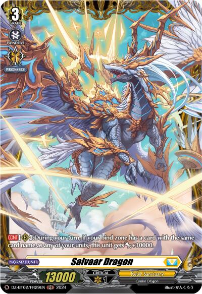 Salvaar Dragon (FR) (DZ-BT02/FR29EN) [Illusionless Strife] | Pegasus Games WI