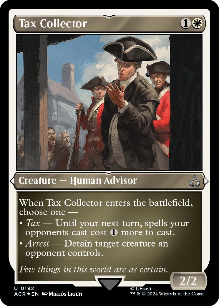 Tax Collector (Foil Etched) [Assassin's Creed] | Pegasus Games WI