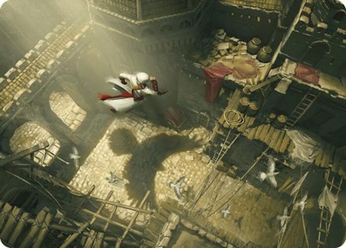 Rooftop Bypass Art Card [Assassin's Creed Art Series] | Pegasus Games WI