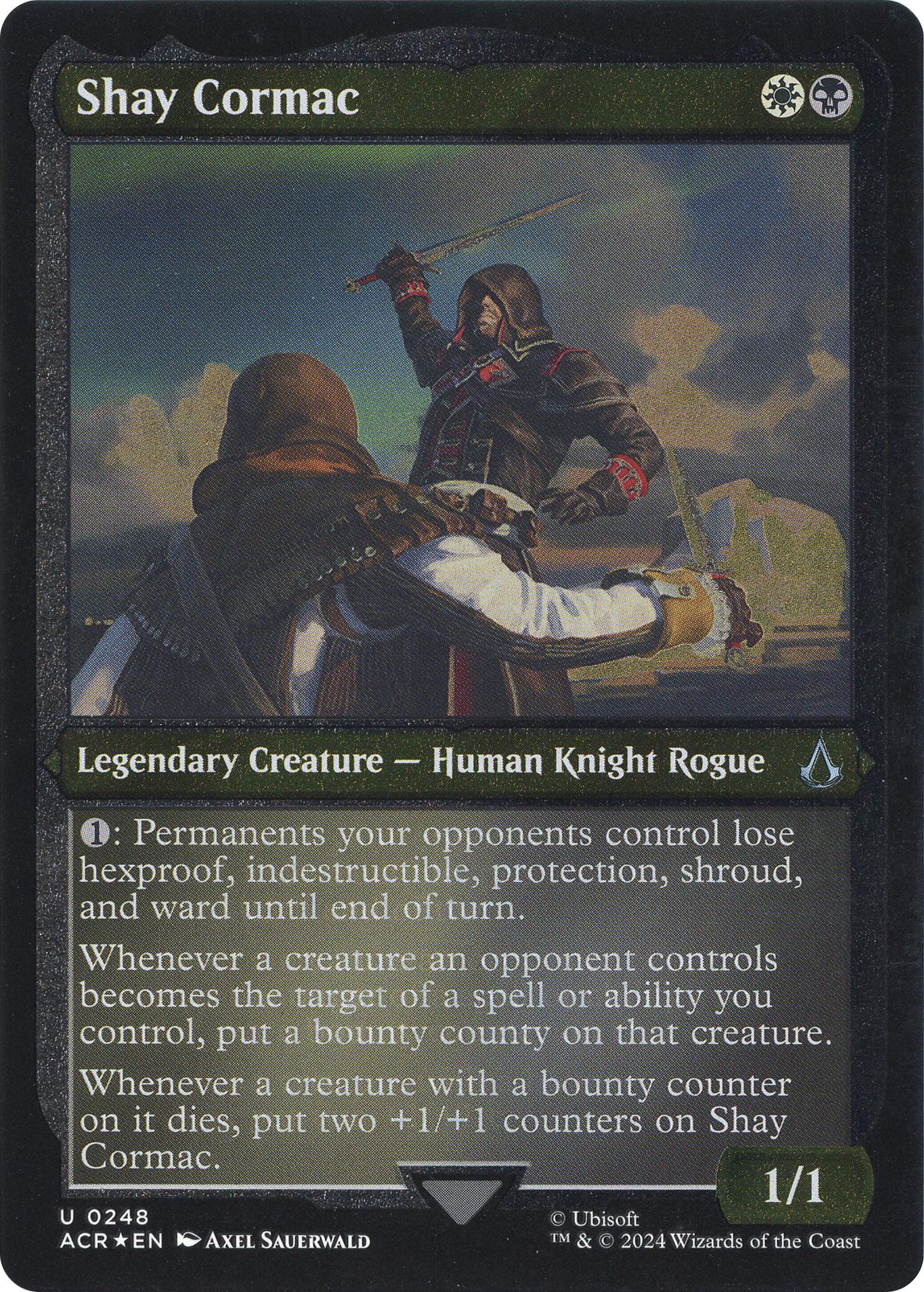 Shay Cormac (Foil Etched) [Assassin's Creed] | Pegasus Games WI