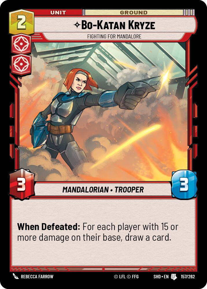 Bo-Katan Kryze - Fighting For Mandalore (157/262) [Shadows of the Galaxy] | Pegasus Games WI