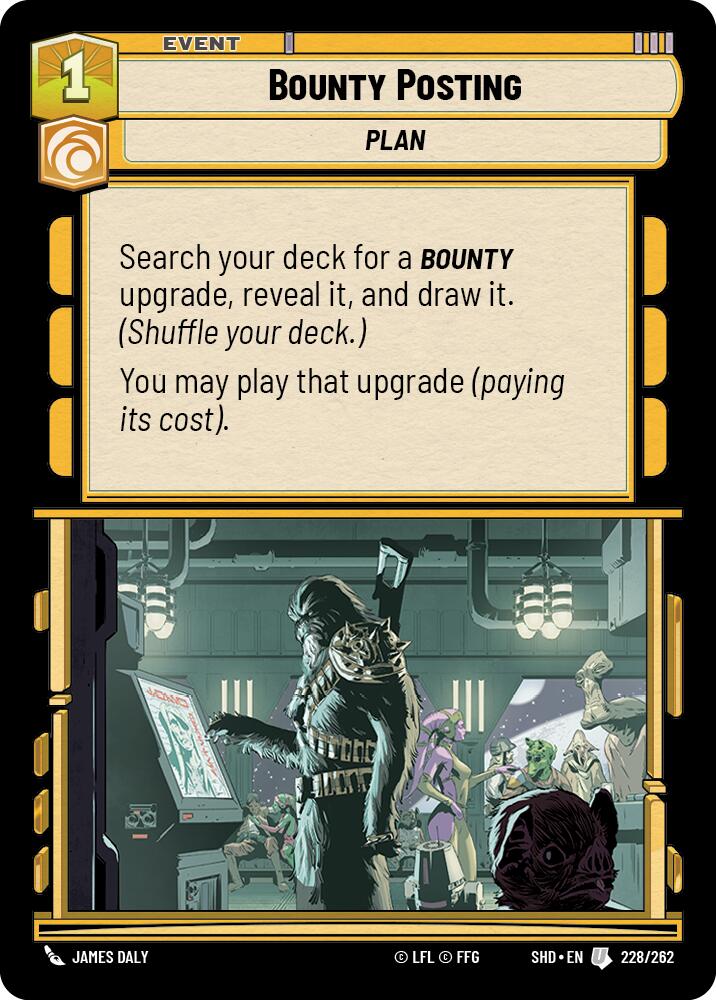 Bounty Posting (228/262) [Shadows of the Galaxy] | Pegasus Games WI